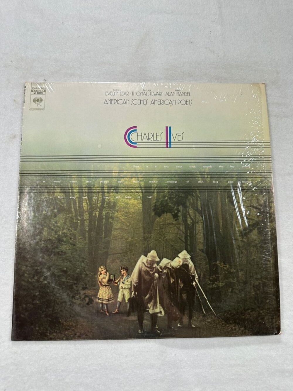 Charles Ives American Scenes/Poets LP 1970 Columbia Masterworks M30229 Stereo